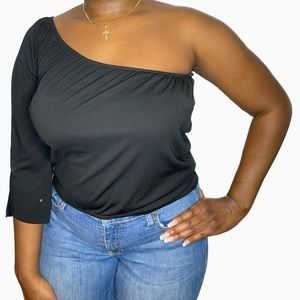 MONTEAU One Shoulder Blouse